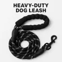 Reflective Nylon Dog Leash – 1.5 meters