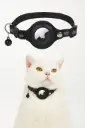Collier Chat Réfléchissant avec Support AirTag